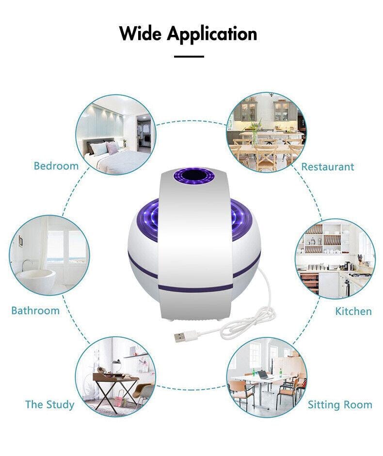 Знищувач комах Лампа від комарів Photocatalysis Suction Type Mosquito Killer – фото 2