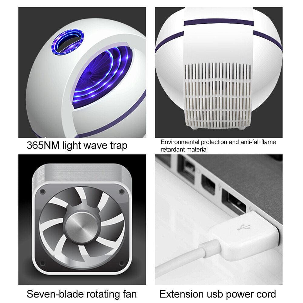 Знищувач комах Лампа від комарів Photocatalysis Suction Type Mosquito Killer – фото 3