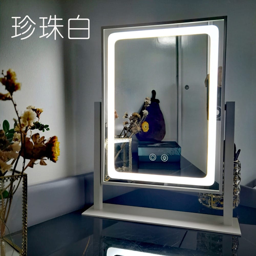 Дзеркало з LED-підсвіткою прямокутне косметичне дзеркало LED Lamp Mirror – фото 1