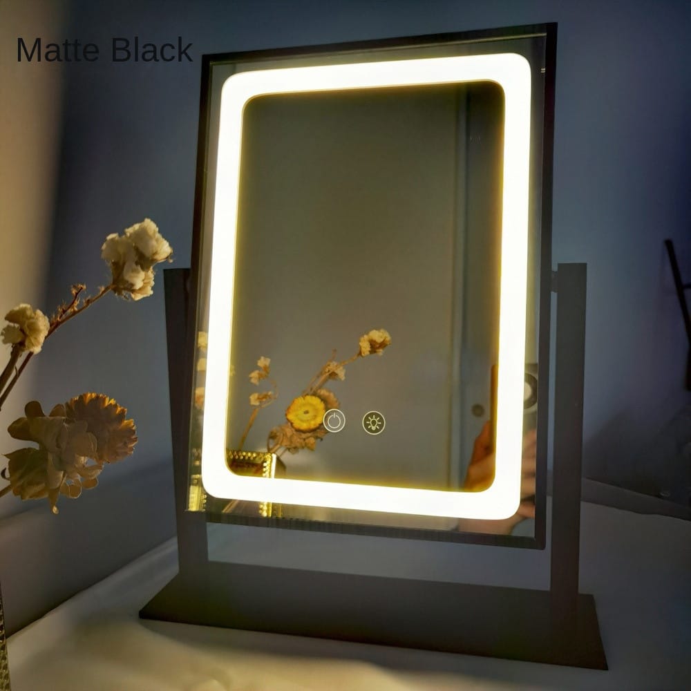 Дзеркало з LED-підсвіткою прямокутне косметичне дзеркало LED Lamp Mirror – фото 3