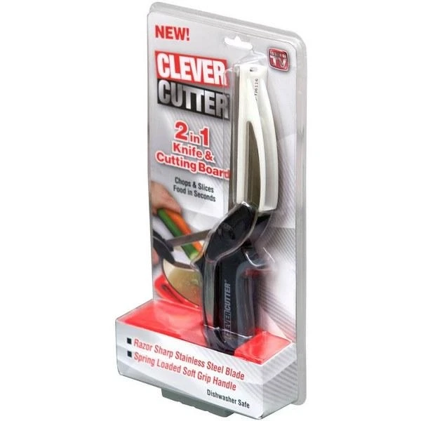 Універсальні ножі-ножиці Clever Cutter 2 в 1 – фото 4