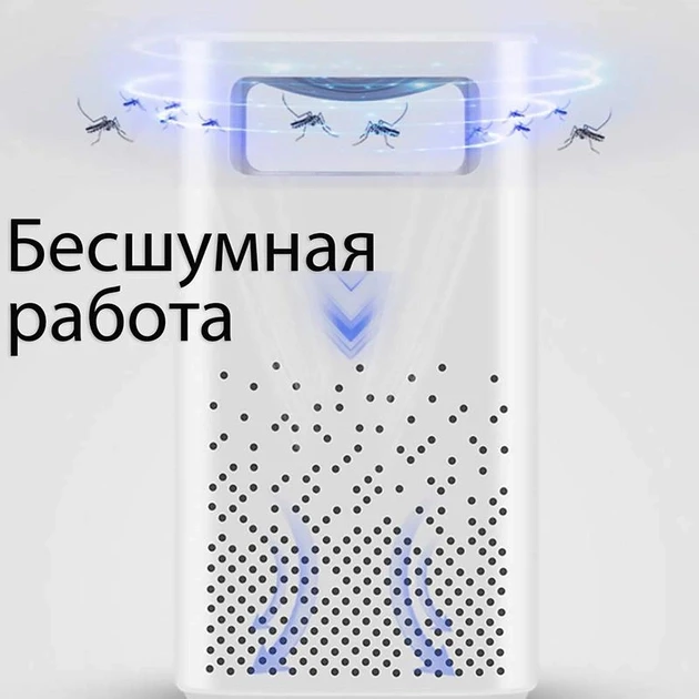 Мухолівка лампа від комарів Adna Mosquito Killer LKS USB-знищувач комах безшумний портативний фумігатор – фото 3