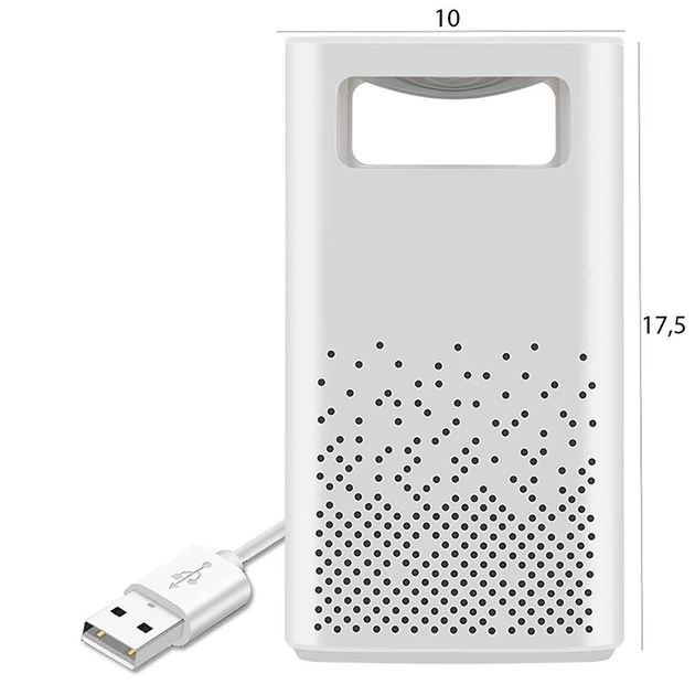 Мухолівка лампа від комарів Adna Mosquito Killer LKS USB-знищувач комах безшумний портативний фумігатор – фото 2