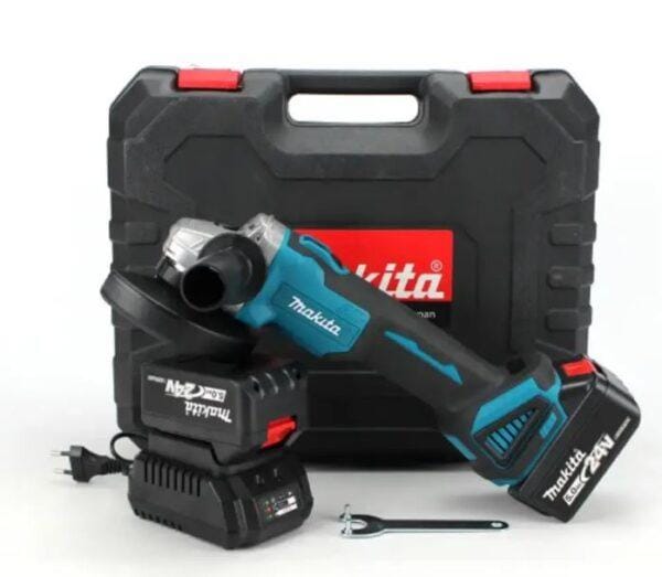 Акумуляторна болгарка з насадкою пила (2в1) DGA504 в Кейсі з пилкою 11.5 дюйма – фото 2