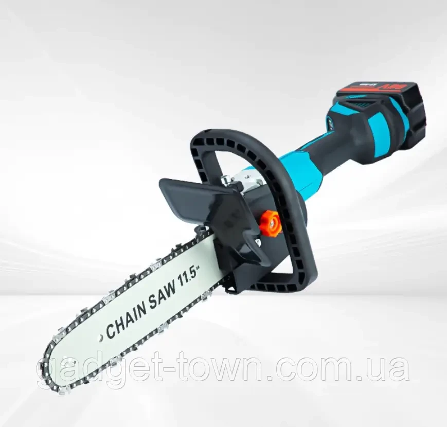 Акумуляторна болгарка з насадкою пила (2в1) DGA504 в Кейсі з пилкою 11.5 дюйма – фото 3