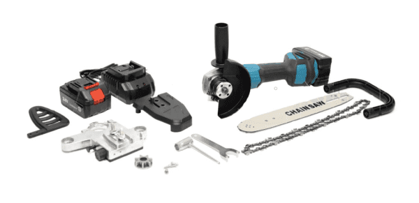 Акумуляторна болгарка з насадкою пила (2в1) DGA504 в Кейсі з пилкою 11.5 дюйма – фото 4