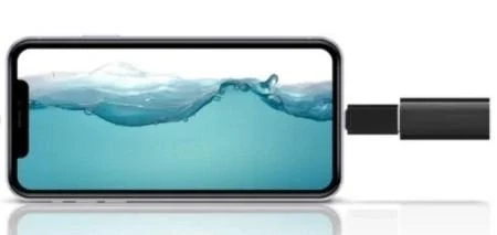 Перехідник USB OTG-01 з телефона на флешку — Type-C чорний – фото 3