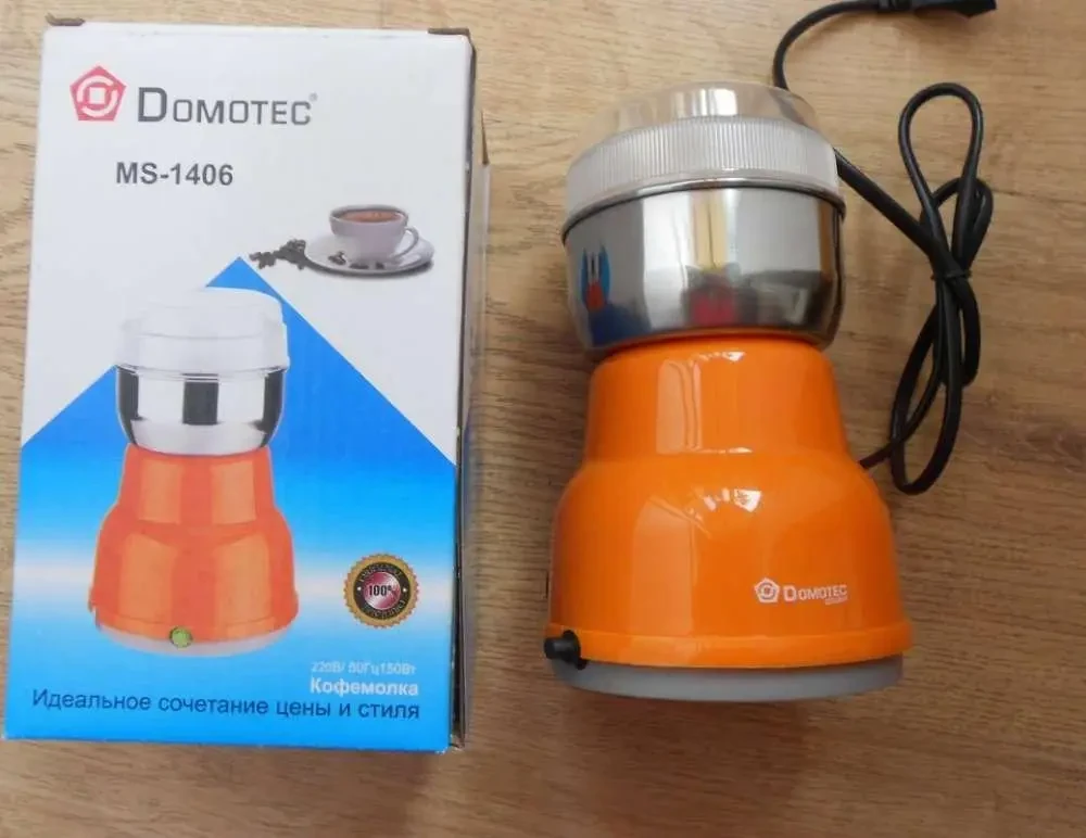 Кавомолка електрична Domotec MS-1406 220V/150W – фото 6