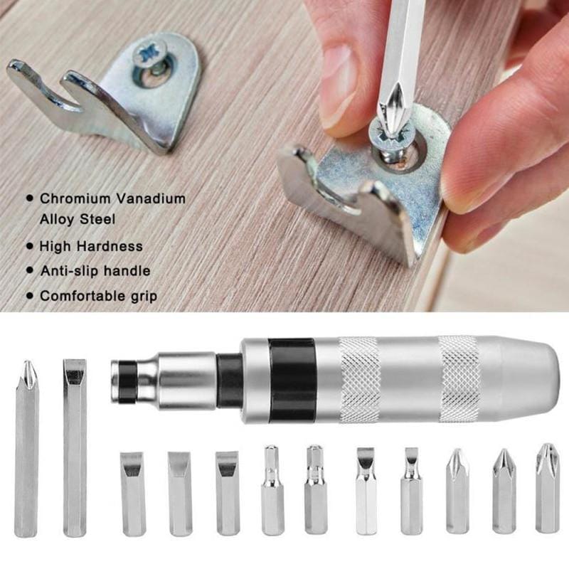Набір ударних викруток Impact Screwdriver Set набір інструментів – фото 3