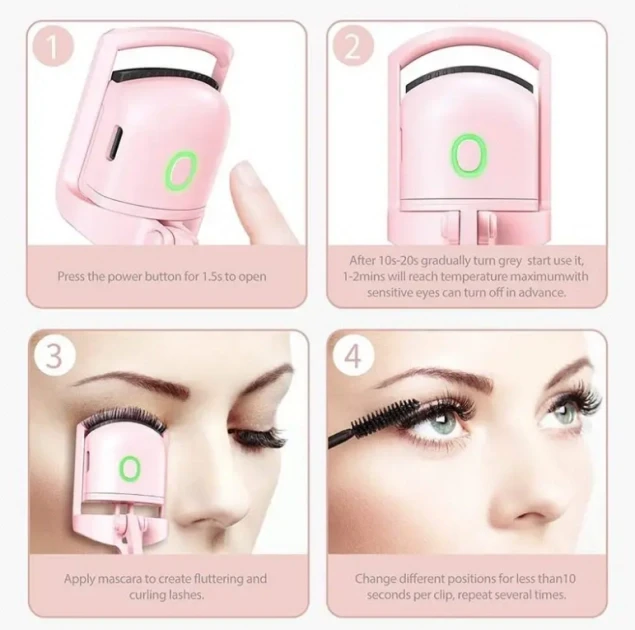 Акумуляторні щипці для завивання вій з USB Eye lashes machine – фото 5