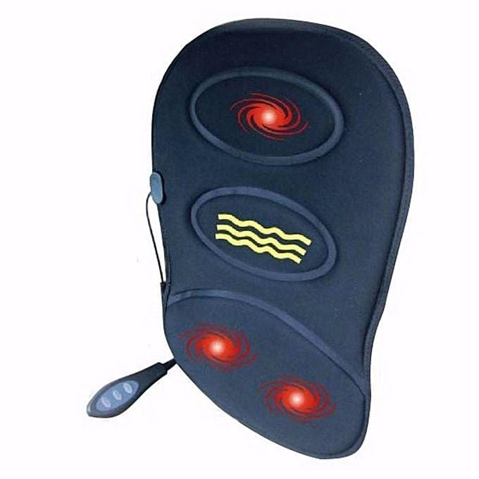 Масажна накидка 3 Режими для автомобіля й офісу з прогрівом Robotic Cushion Massage HL-802 – фото 1