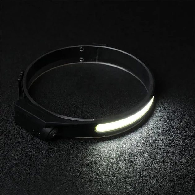 Налобний сенсорний ліхтар BL-G28 All Perspectives Induction Headlamp Гнучкий акумуляторний LED ліхтарик – фото 3