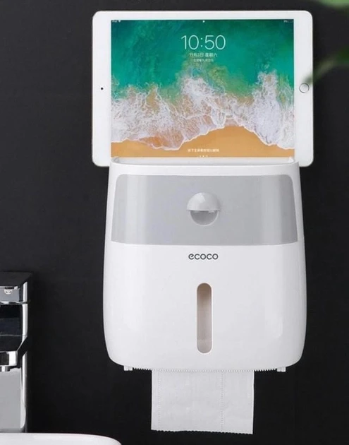 Тримач для туалетного паперу паперових рушників Towel Holder Ecoco – фото 4