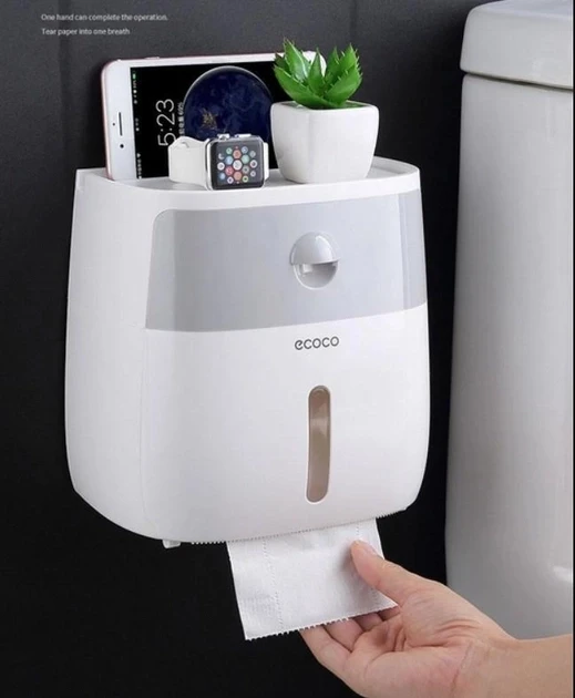 Тримач для туалетного паперу паперових рушників Towel Holder Ecoco – фото 2