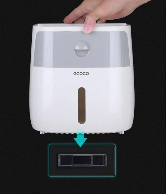 Тримач для туалетного паперу паперових рушників Towel Holder Ecoco – фото 5