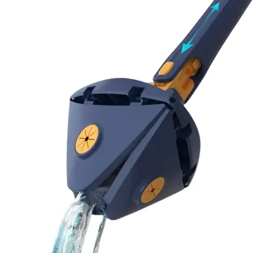 Телескопічна трикутна швабра Multi function Mop MA-89 ⁇ Універсальна швабра ⁇ Швабра стрічка – фото 2