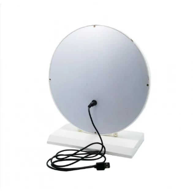 Дзеркало для макіяжу з LED-підсвіткою Led Mirror 5 LED JX-526 Білий – фото 5