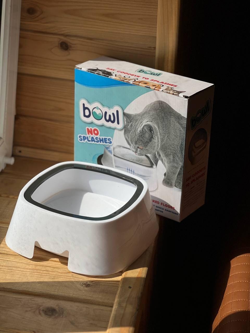 Миска для води непроливайка для кішок і собак Magic Bow 1.5 л – фото 4
