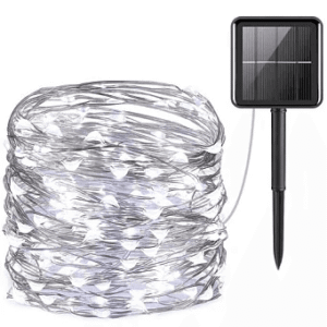 Гірлянда на сонячній батареї 11 м 100LED білий знF-12-білий
