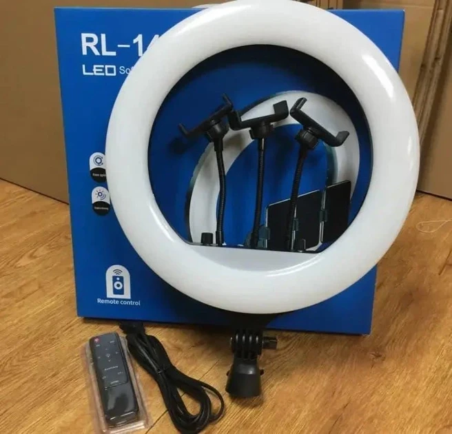 Професійна кільцева led Rl 14 лампа 36 см Кільцева світлодіодна led – фото 7