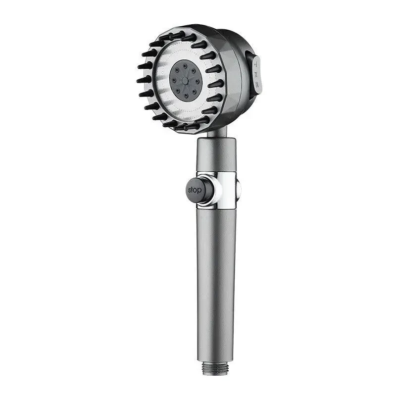 Душова лійка масажна 4в1 Shower Head 360° кнопка вимкнення води, 3 режими, масажні шипи – фото 3