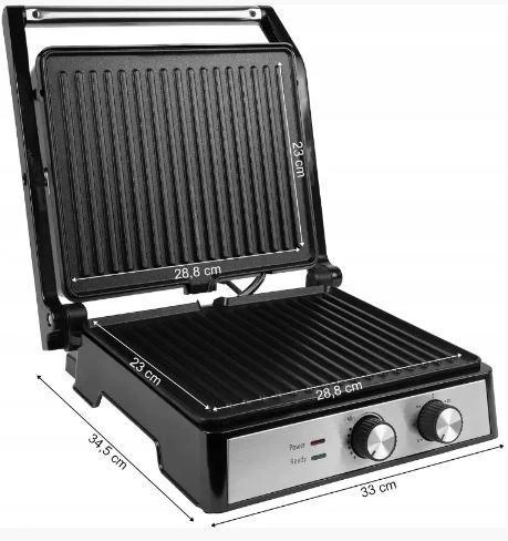 Електрогриль контактний складаний притискний Zepline ZP-086 3500 Вт – фото 1