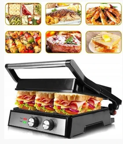 Електрогриль контактний складаний притискний Zepline ZP-086 3500 Вт – фото 2