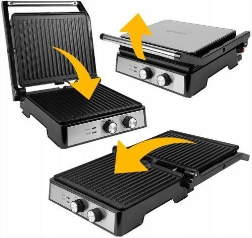 Електрогриль контактний складаний притискний Zepline ZP-086 3500 Вт – фото 4