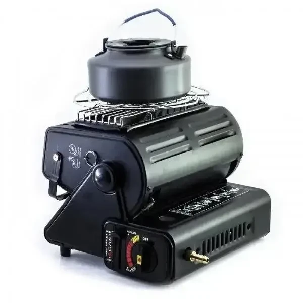 Нагрівач-плита газова Gas stove 2in1 heater з керамічним нагрівачем – фото 3