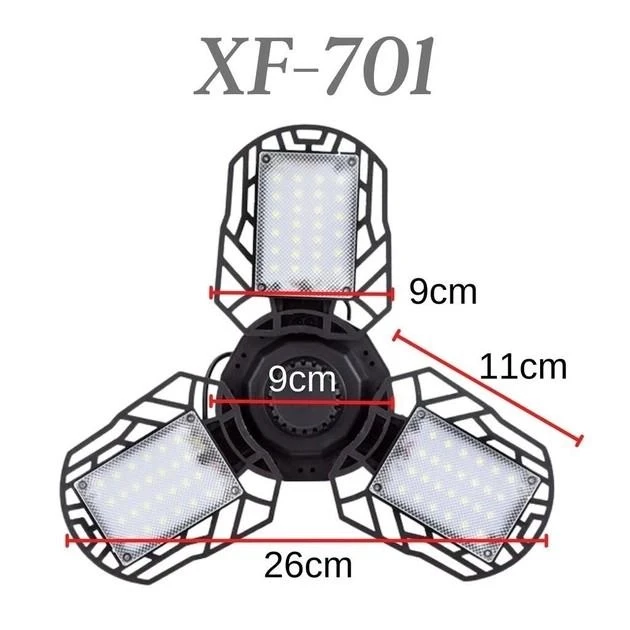 Кемпінговий підвісний ліхтар лампа XF-701 (3xCOB) на сонячній батареї + USB (5 режимів) – фото 4