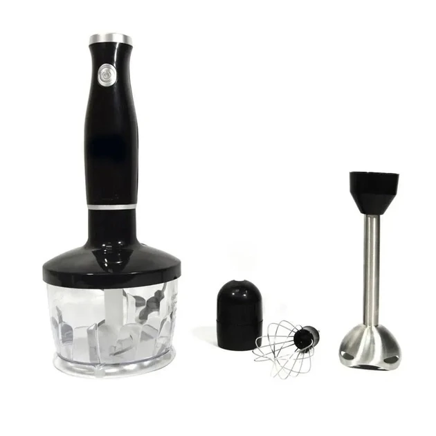 Блендер заглибний 3 в 1 Blender Set GRANT 800 w, подрібнювач, блендер із насадкою вінчик, блендер для дому – фото 3