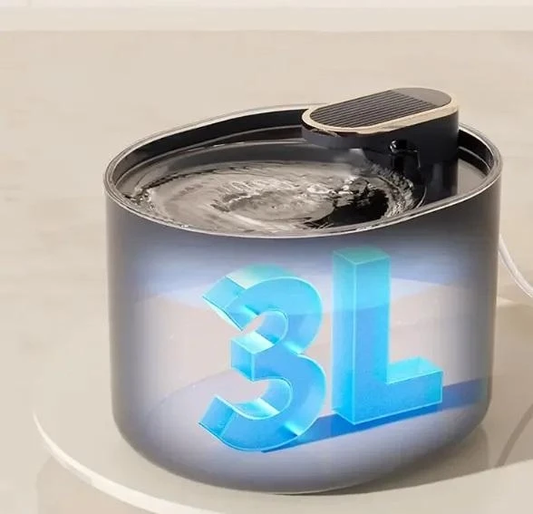 Автоматичний поїльник для котів і собак безшумний 3 л USB W32 – фото 2