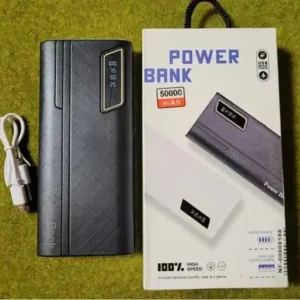 Power Bank Мобільна зарядка зовнішній акумулятор UN-3104 50000mAh (6k)