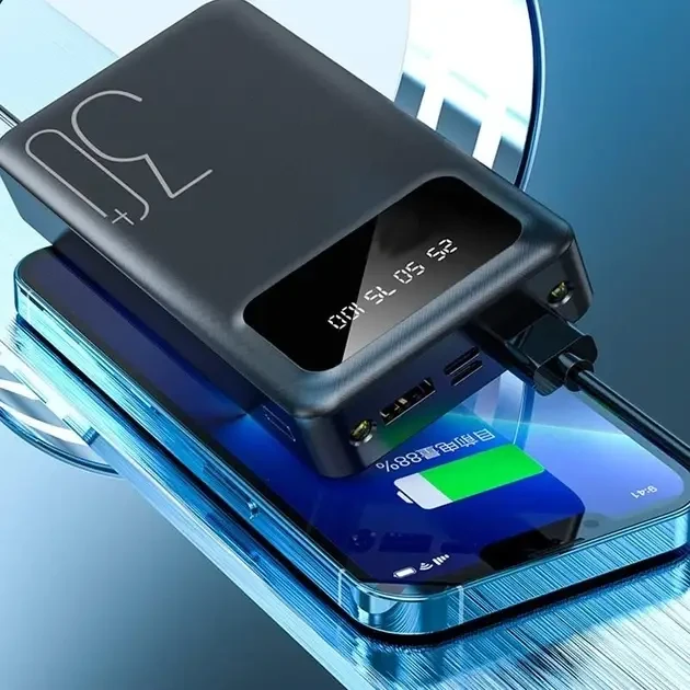 Мобільне заряджання Power Bank Z-45 30000 mah – фото 2