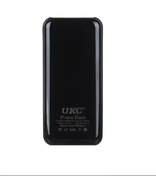 Мобільне заряджання Power Bank з екраном і ліхтариком 30000/9600mAh UKC – фото 5