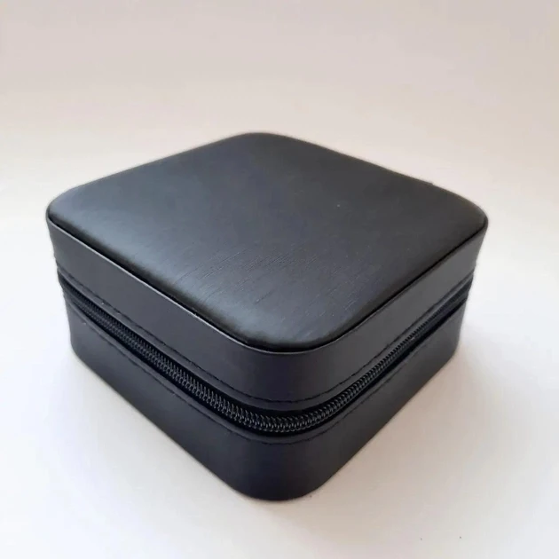 Квадратна скринька для прикрас Колір: Чорний – фото 4