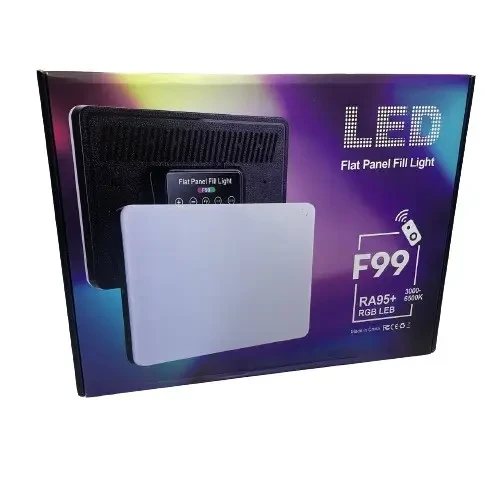 Fill Light F99 RGB для фото- та відеознімання LED Лампа Професійне Студійне Освітлення – фото 4