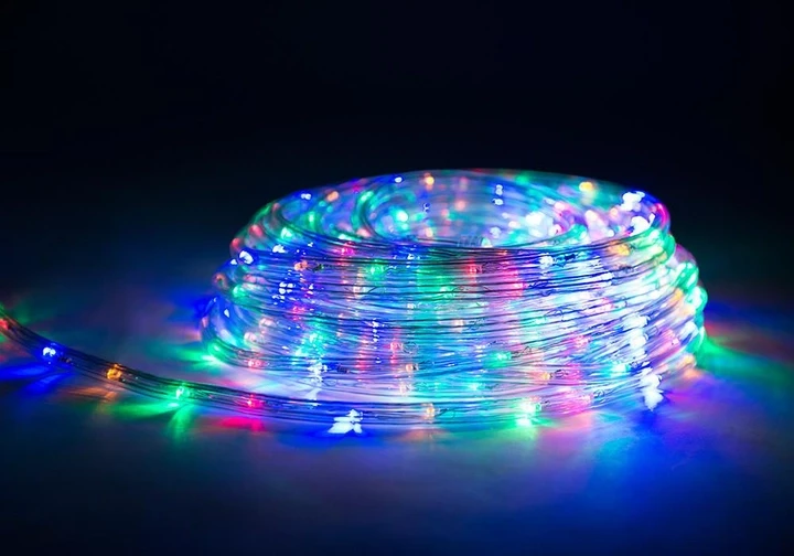 Вулична гірлянда “Дюралайт” 6 м, гірлянда шланг різнобарвна БЕЗ БЛОКА ПІТАННЯ – фото 4