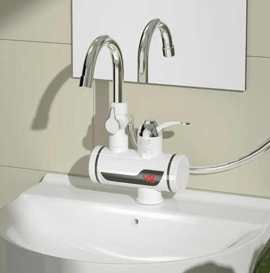Кран-водонагрівач із душем нижнє під’єднання Instant electric heating water Faucet FT-001 – фото 2