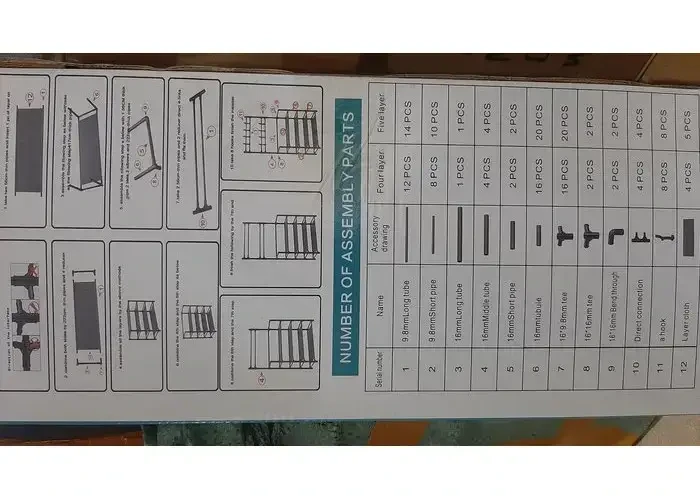 Універсальний вішак для одягу New simple floor clothes rack size 60X29.5X151 см Білий – фото 2
