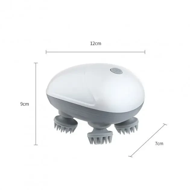 Електричний бездротовий масажер для шкіри голови Smart scalp massger – фото 1