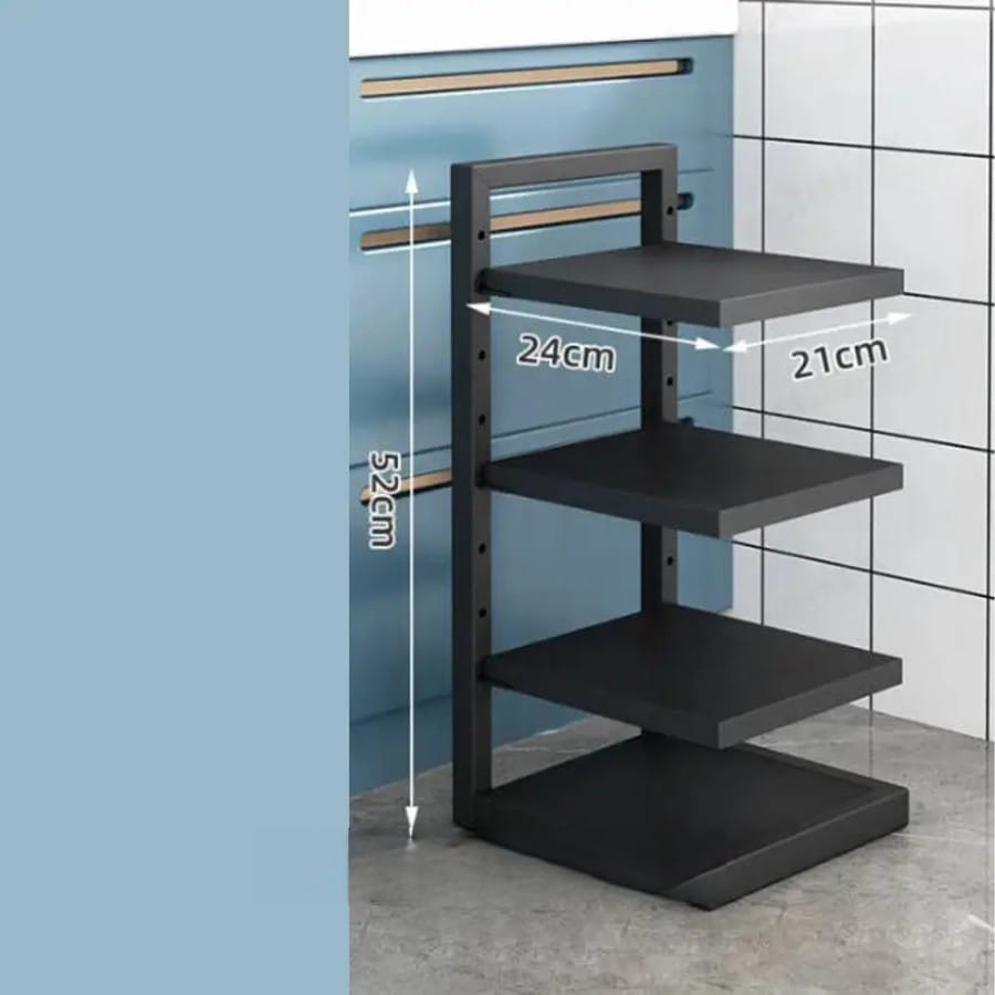 Кухонна полиця для зберігання каструль, 3 рівні Kitchen shelf for storing pots/Полиця на кухню для посуду – фото 3