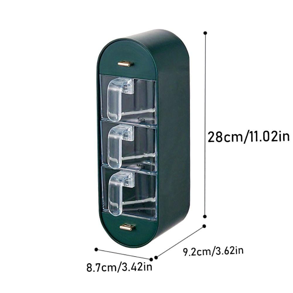 Настінний органайзер для спецій Spice organizer / Підвісний органайзер для круп/ Органайзер для кухні – фото 1