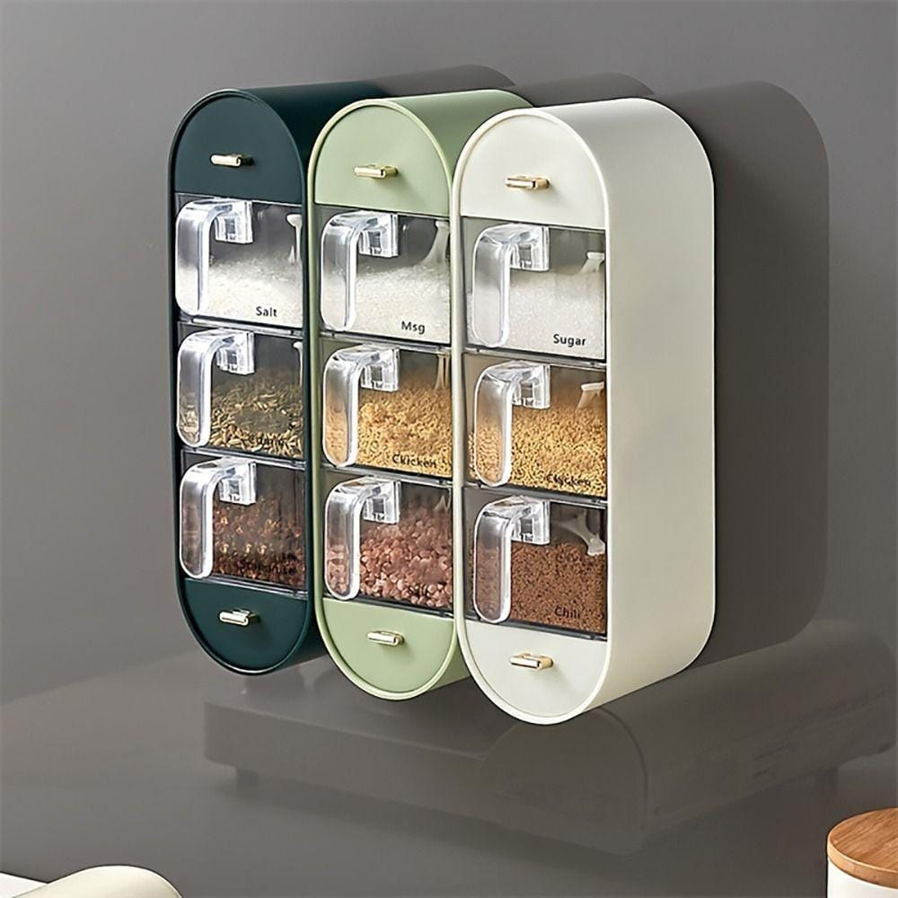 Настінний органайзер для спецій Spice organizer / Підвісний органайзер для круп/ Органайзер для кухні – фото 3