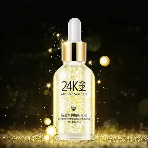 Антивікова сироватка з гіалуроновою кислотою і золотом 24K GoldZen No24К 30 мл – фото 2