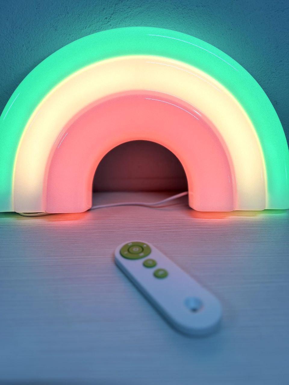 Неоновий світильник на стіну нічник декоративний NEON неонова лампа на стіну Веселка – фото 7