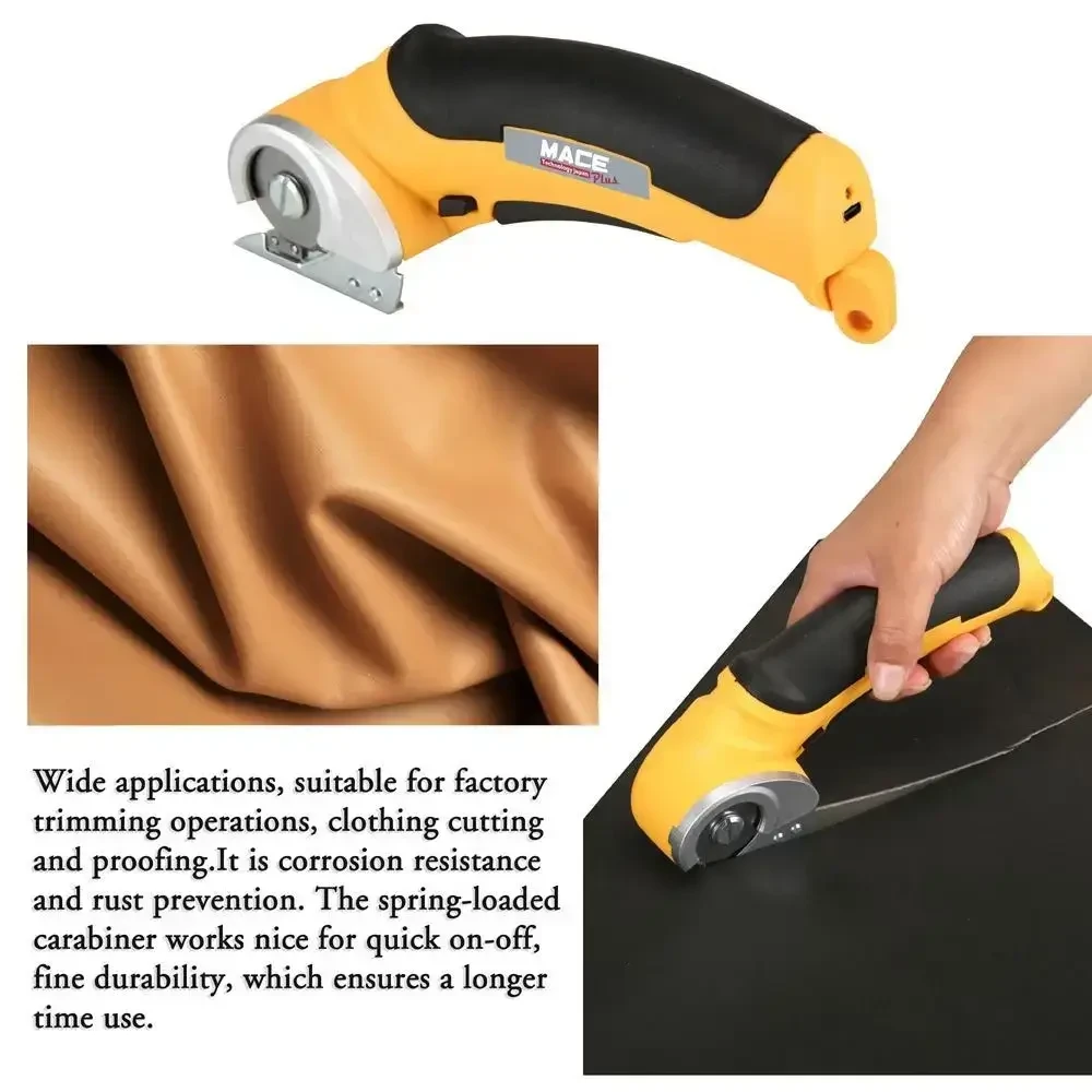 Мінірізак акумуляторний для різання тканин і м’яких матеріалів Мінірізак універсальний RD00-32 – фото 5