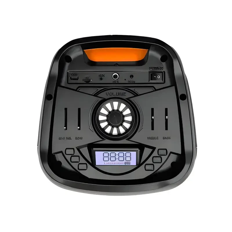 Акустична система, Колонка з мікрофоном ZXX-5506, 30 Вт, 25х56х24см – фото 5