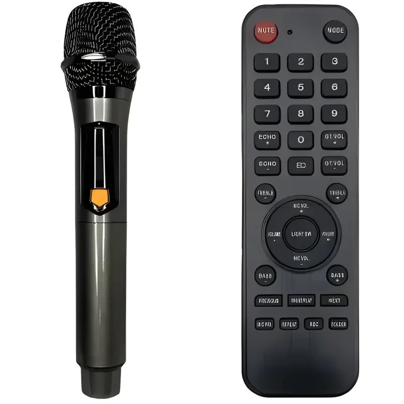 Акустична система, Колонка з мікрофоном ZXX-5506, 30 Вт, 25х56х24см – фото 1