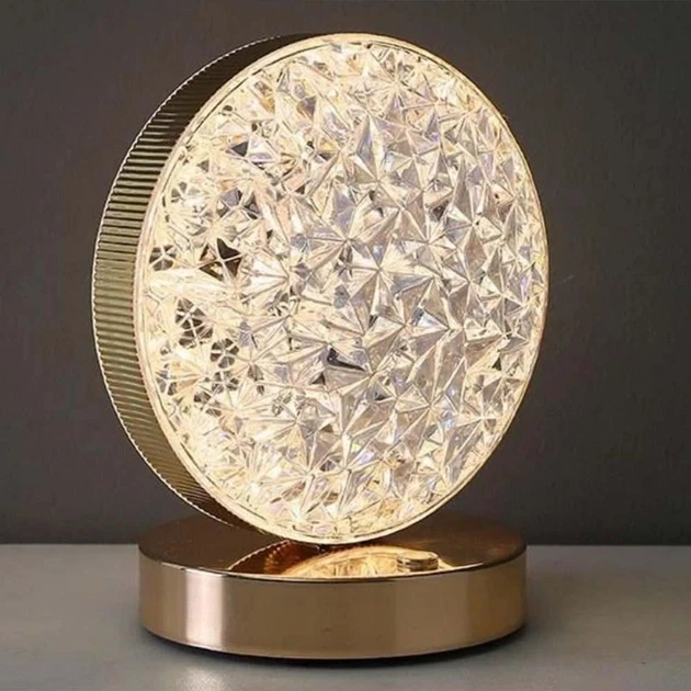 Настільна лампа з кристалами та діамантами Creatice Table Lamp 19 4 Вт – фото 4